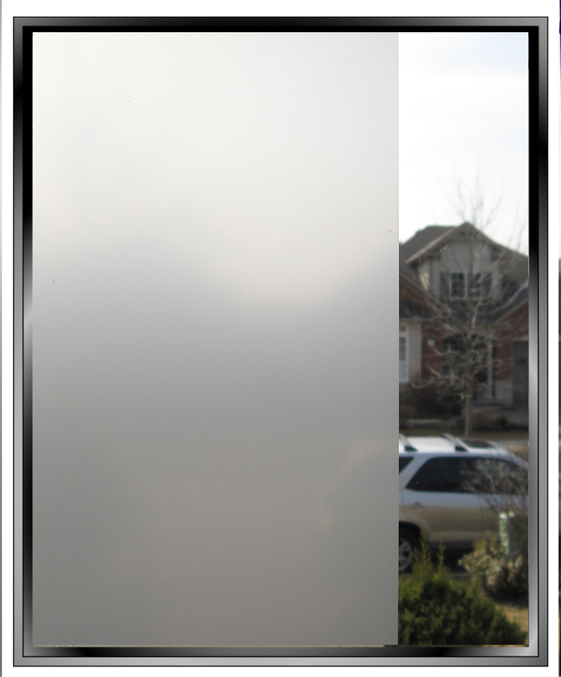 Light Sandblasted Privacy Window Film