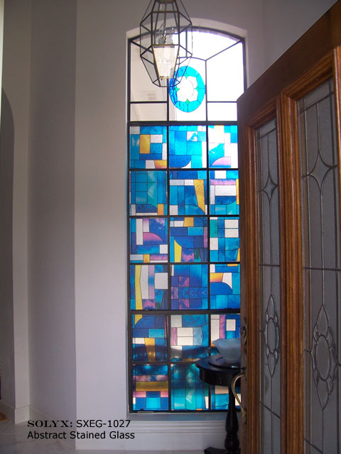 Toronto Stain Glass Window Film example
